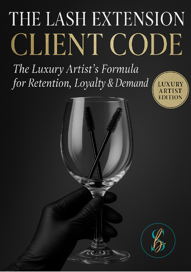 The Luxury Lash Extension Client Code Ebook