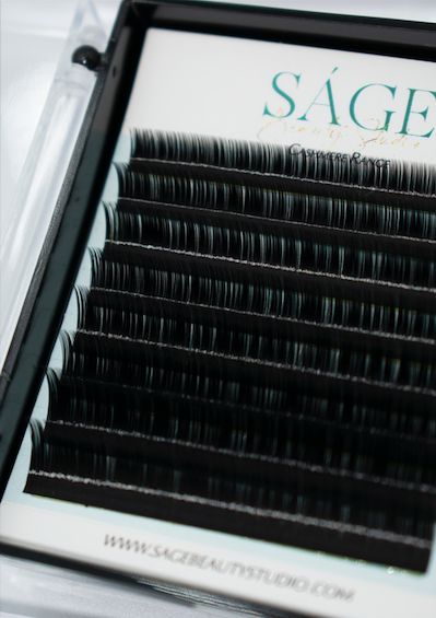 Our Bottom Lash Mixed Trays are available in J Curl, lengths 6-10mm. We have Classic .15 and Volume .05 for your choosing.