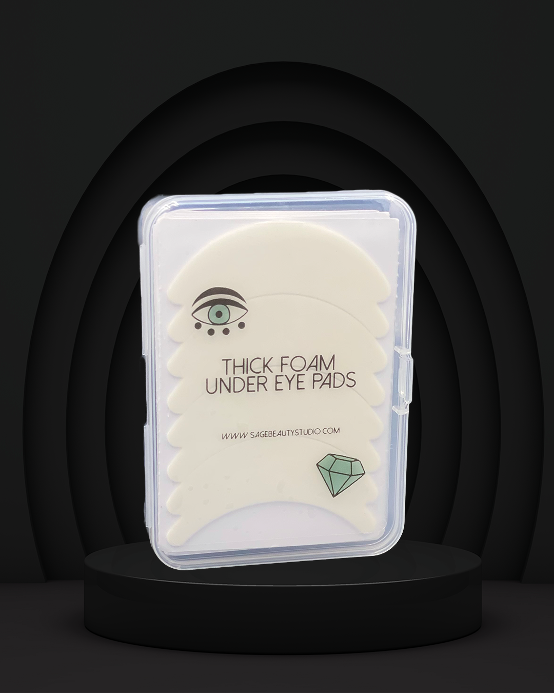 Thick Foam Under Eye Pads - 30 pairs