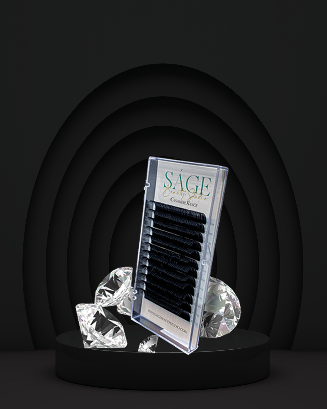 .05 Cashmere Volume/ Mega Volume Lash Extensions -Mixed Trays (12lines)